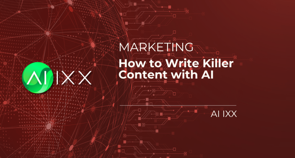 How to Write Killer Content with AI