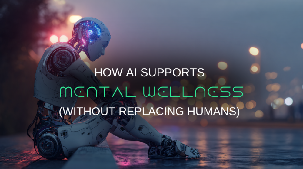 How AI Supports Mental Wellness (Without Replacing Humans)