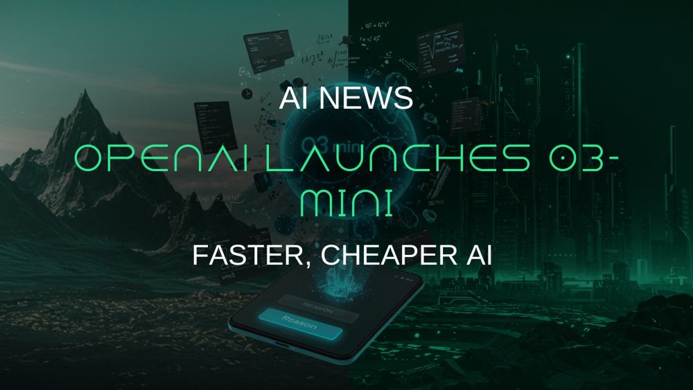 OpenAI Launches o3-mini: A Faster, Cheaper AI for Science, Math, and Coding