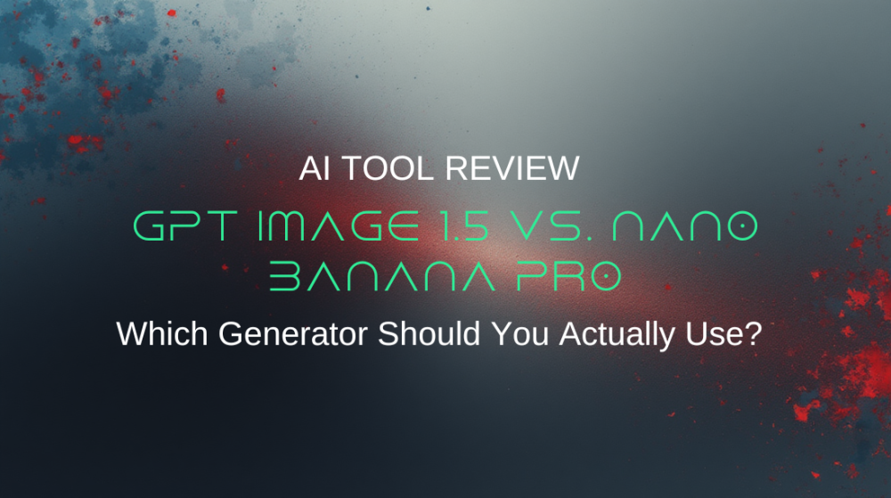 GPT Image 1.5 vs. Nano Banana Pro: Which Generator Should You Actually Use?
