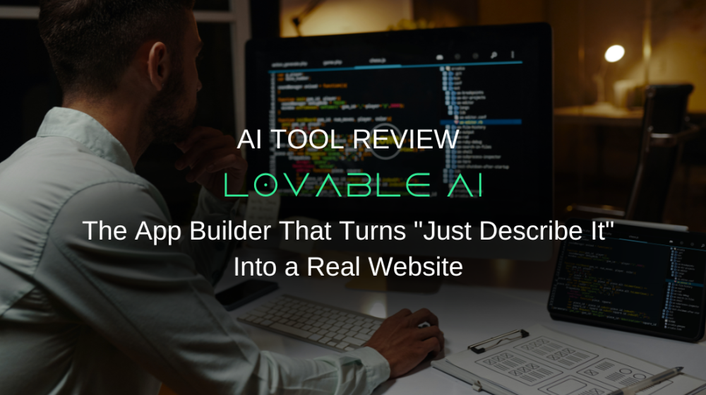 Lovable AI: The App Builder That Turns "Just Describe It" Into a Real Website