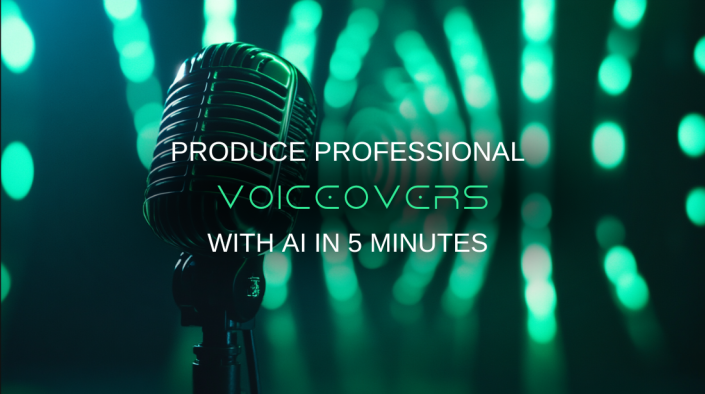 Produce Professional Voiceovers in 5 Minutes Without Speaking