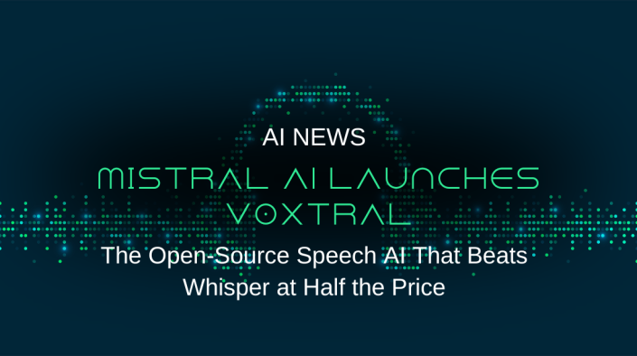 Mistral AI Launches Voxtral: The Open-Source Speech AI That Beats Whisper at Half the Price