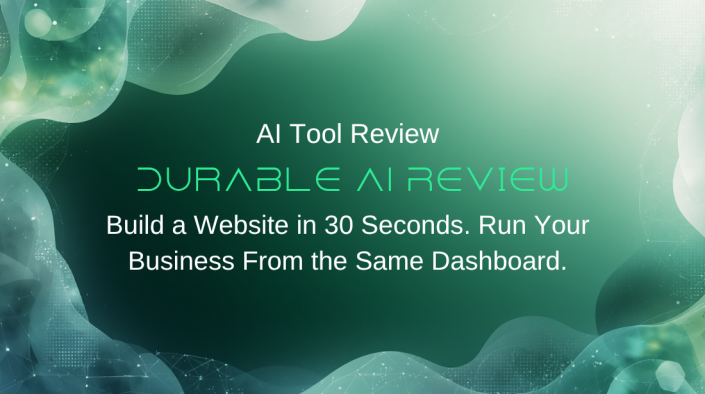 Durable AI Review: Build a Website in 30 Seconds. Run Your Business From the Same Dashboard.