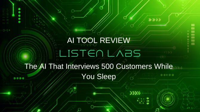 Listen Labs Review: The AI That Interviews 500 Customers While You Sleep